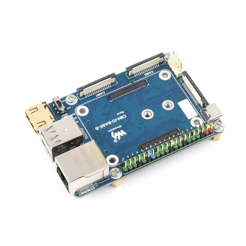 Waveshare Mini-Computer Based on Raspberry Pi Compute Module 4 (not Included), Mini IO Board Full Ver (US)