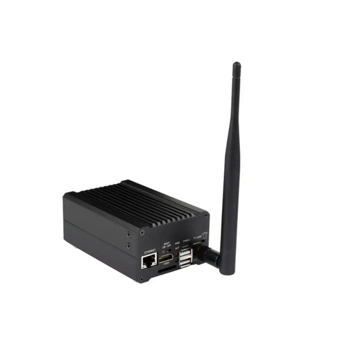 Waveshare Network Attached Storage (NAS) All-in-1 Mini-Computer for Raspberry Pi CM4 (No CM4 Module, EU Plug)