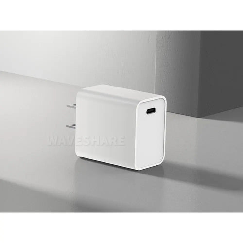 Waveshare PD20W Fast Charger, USB Type-C Wall Charger Block, US Plug