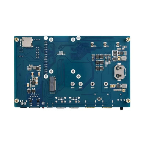 Waveshare PoE UPS Base Board/Mini-Computer Designed for CM4, Gigabit Ethernet, Dual HDMI, Quad USB2.0