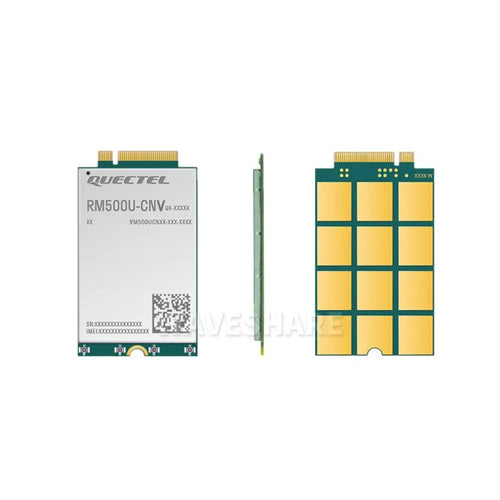 Waveshare Quectel RM500Q-AE Series 5G Sub-6 GHz Module, M.2 Form Factor
