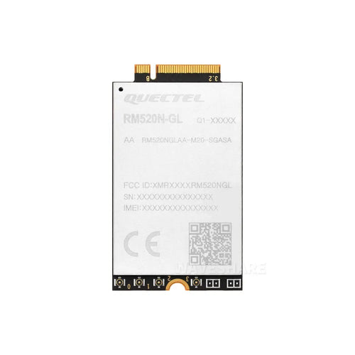 Waveshare Quectel RM520N-GL IoT 5G Global Band Module, 5G Sub-6GHz, M.2 Form Factor W/ 3GPP 5G Release 16 Spec