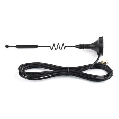 Waveshare Rail-Mount SX1262 LoRa Data Transfer Unit, RS232/RS485/RS422 to LoRa (EU Power Supply + Serial Cable)