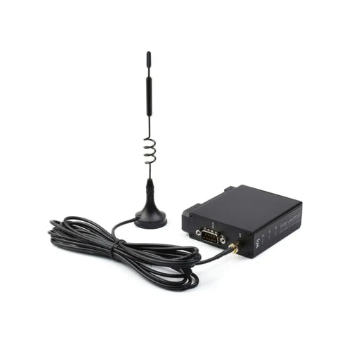 Waveshare Rail-Mount SX1262 LoRa Data Transfer Unit, RS232/RS485/RS422 to LoRa (UK Power Supply + Serial Cable)