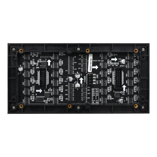 Waveshare RGB Full-Color LED Matrix Panel, 3mm Pitch, 64×32 Pixels, Adjustable Brightness