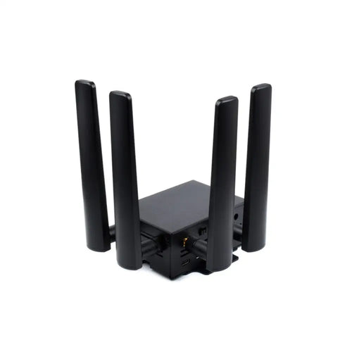 Waveshare RM500Q-GL 5G HAT for Raspberry Pi, Quad Antenna LTE-A, Multi Band, 5G/4G/3G (Case, US)