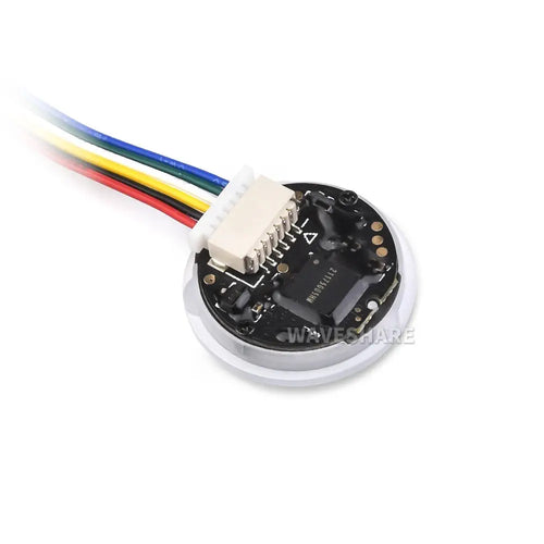 Waveshare Round 2D Codes Scanner Module, Barcode/QR Code Reader w/ LED Indicator, Small Size, Easy to Integrate