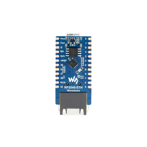 Waveshare RP2040-ETH Mini Dev Board, RP2040 Ethernet Port Module, Based on RP2040 Dual Core Processor