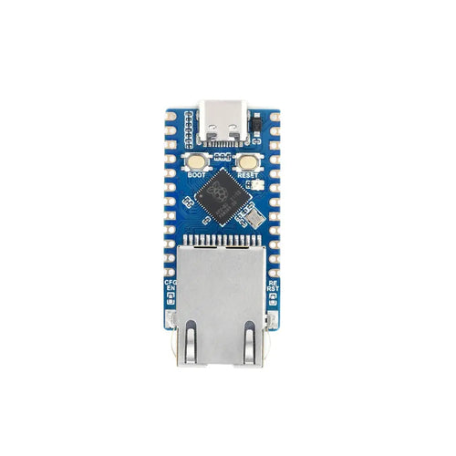 Waveshare RP2040-ETH Mini Dev Board, RP2040 Ethernet Port Module, Based on RP2040 Dual Core Processor