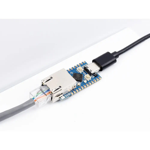 Waveshare RP2040-ETH Mini Dev Board, RP2040 Ethernet Port Module, Based on RP2040 Dual Core Processor