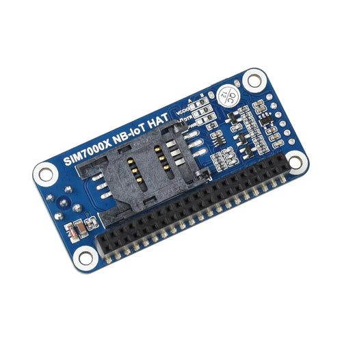 Waveshare SIM7000E NB-IoT / Cat-M / EDGE / GPRS HAT for Raspberry Pi, GNSS (Europe, Africa, Australia, Southeast Asia)
