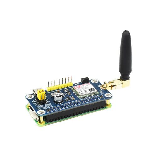 Waveshare SIM7028 NB-IoT HAT for Raspberry Pi, Supports Global Band NB-IoT Communication
