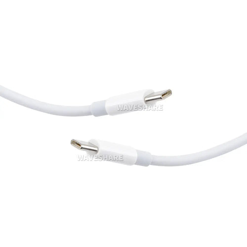 Waveshare Type-C to Type-C 100W Fast Charging Data Cable, 1m Cable Length, Supports 5A High Current