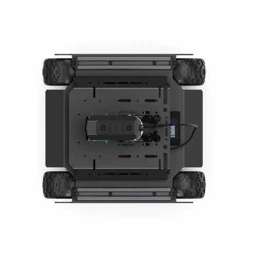 Waveshare UGV Rover 6 Wheel 4WD AI Robot, Dual Controllers, All-Metal Body for Raspberry Pi 5 w/ Pan/Tilt (US)