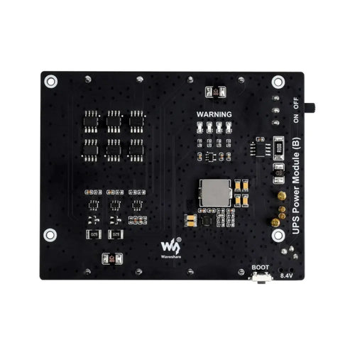 Waveshare Uninterruptible Power Supply UPS Module (B) for Jetson Nano, 5V Output, up to 5A, Pogo Pins Connector (US)