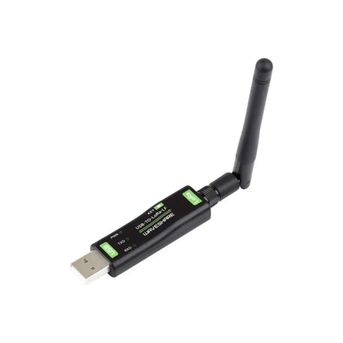 Waveshare USB to LoRa Data Transfer Module, Based on SX1262 (HF, XTAL Crystal)