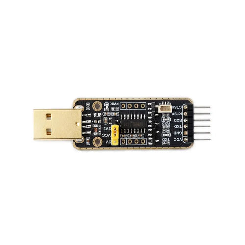Waveshare USB to UART Debugger Module for Raspberry Pi 5, Type-A Port, Onboard UART Connector