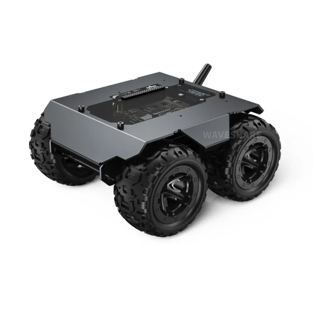 Waveshare WAVE ROVER Flexible Expandable 4WD Mobile Robot Chassis, Full Metal Body, ESP32 Module (US)