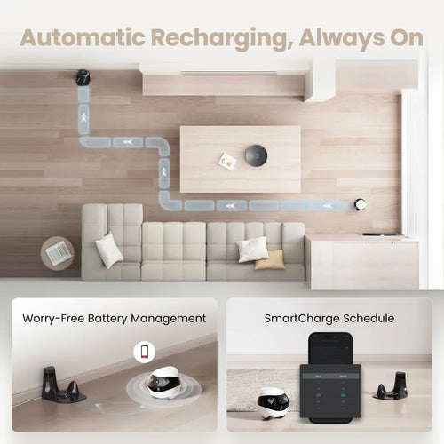WeHome EBO Air 2 Companion Robot (Dove White)
