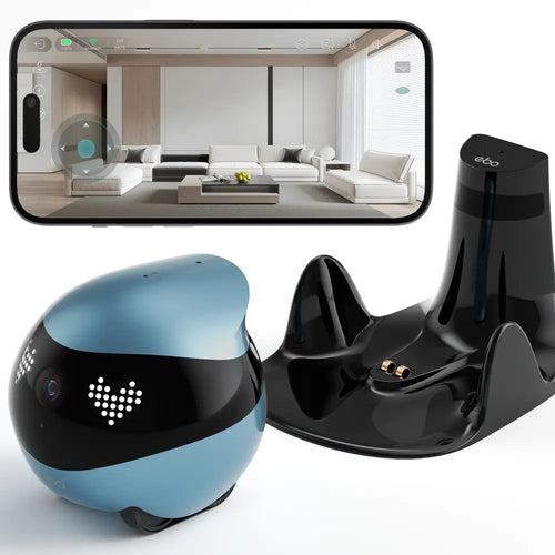 WeHome EBO Air 2 Companion Robot (Jay Blue)