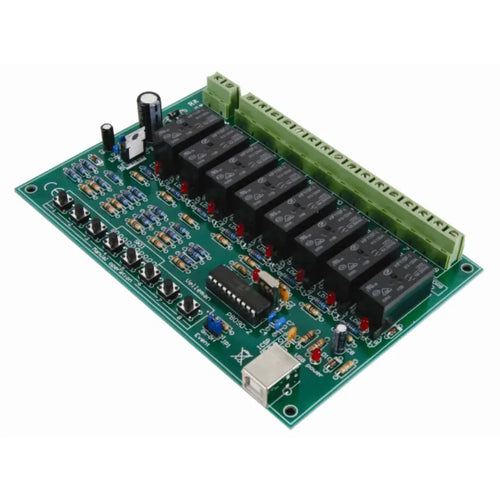 Whadda 8-Channel USB Relay Card (WSI8090)