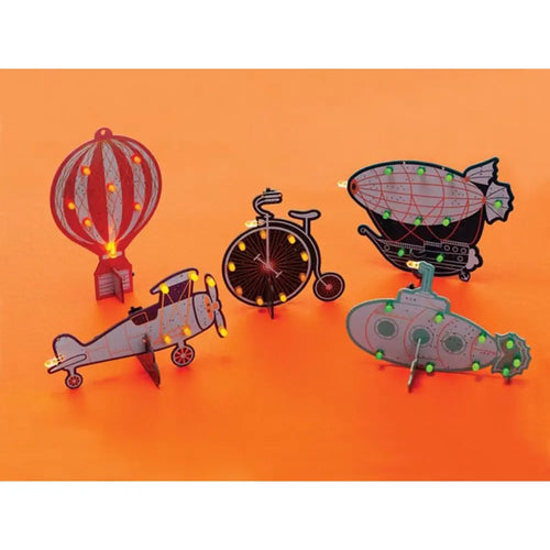 Whadda Retro Air Balloon & Bicycle Soldering Kit Set