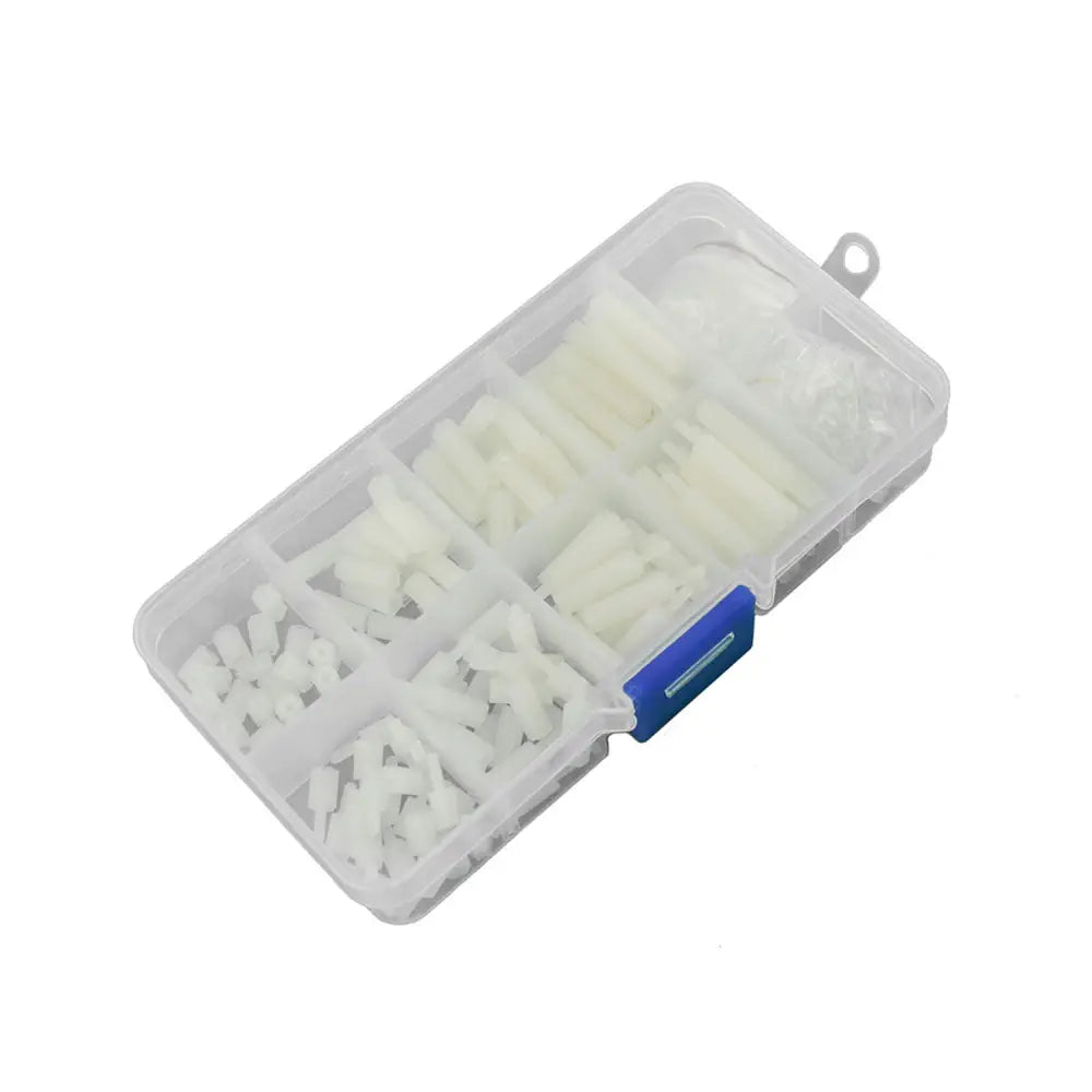 White Nylon Screw and Mounting Kit M2