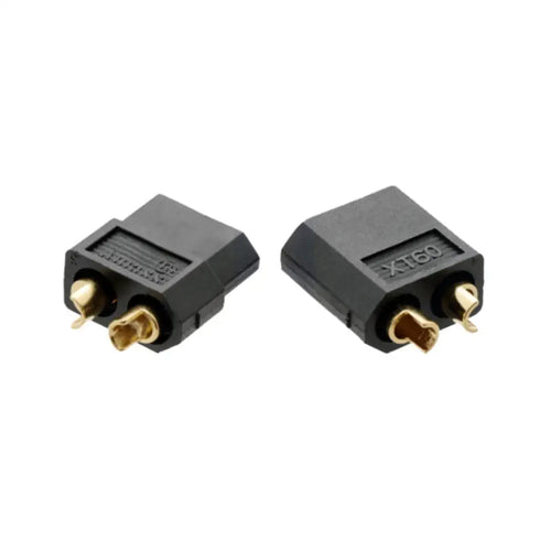 XT60 Connector Male-Female Pair, Black