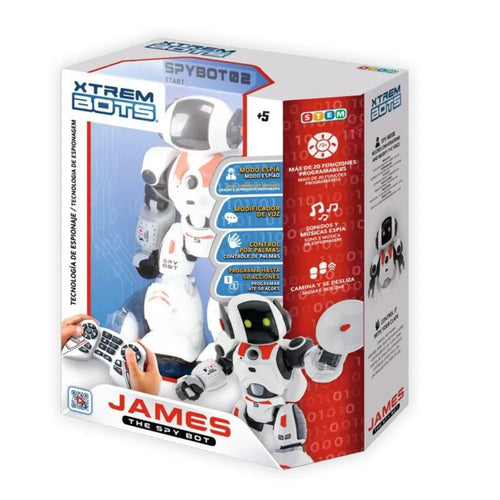 Xtrem Bots James Remote & Programmable Robot