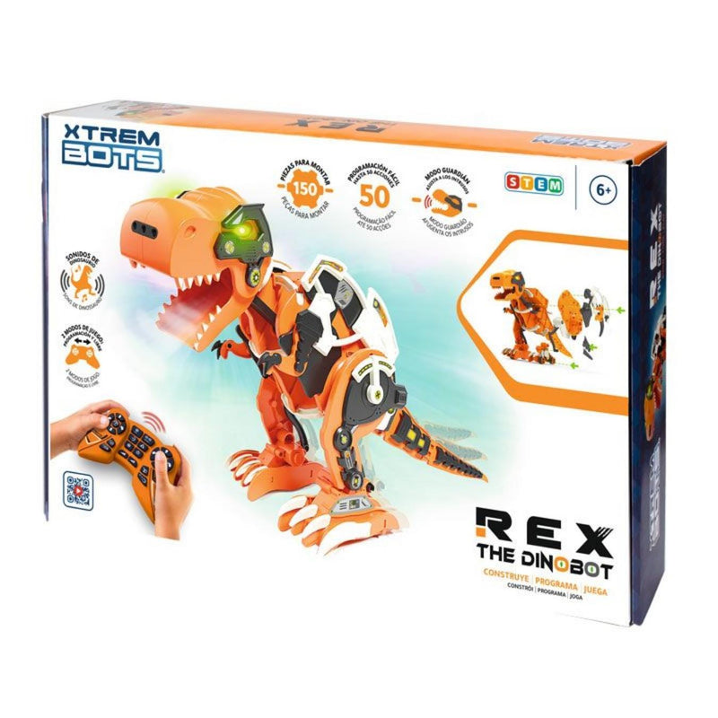 Xtrem Bots Rex the Dinobot Remote & Programmable Robot