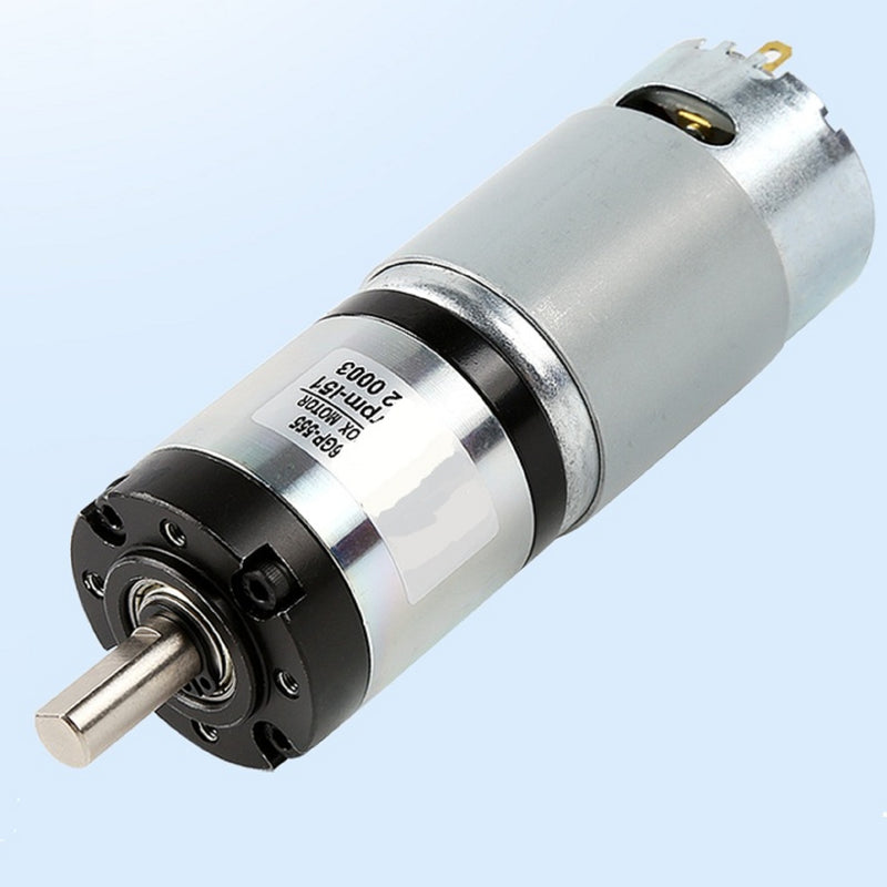 36mm Diameter High Torque 12V Planetary Gear Motor, 9.5RPM