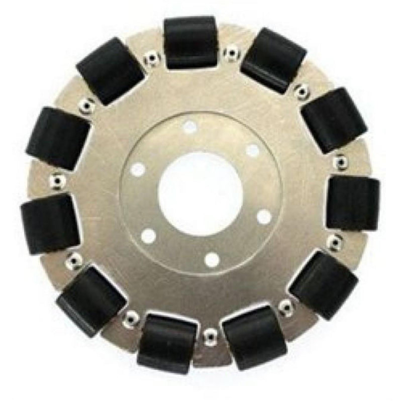 127mm Omnidirectional Wheel (Brass Bearing for Rollers)