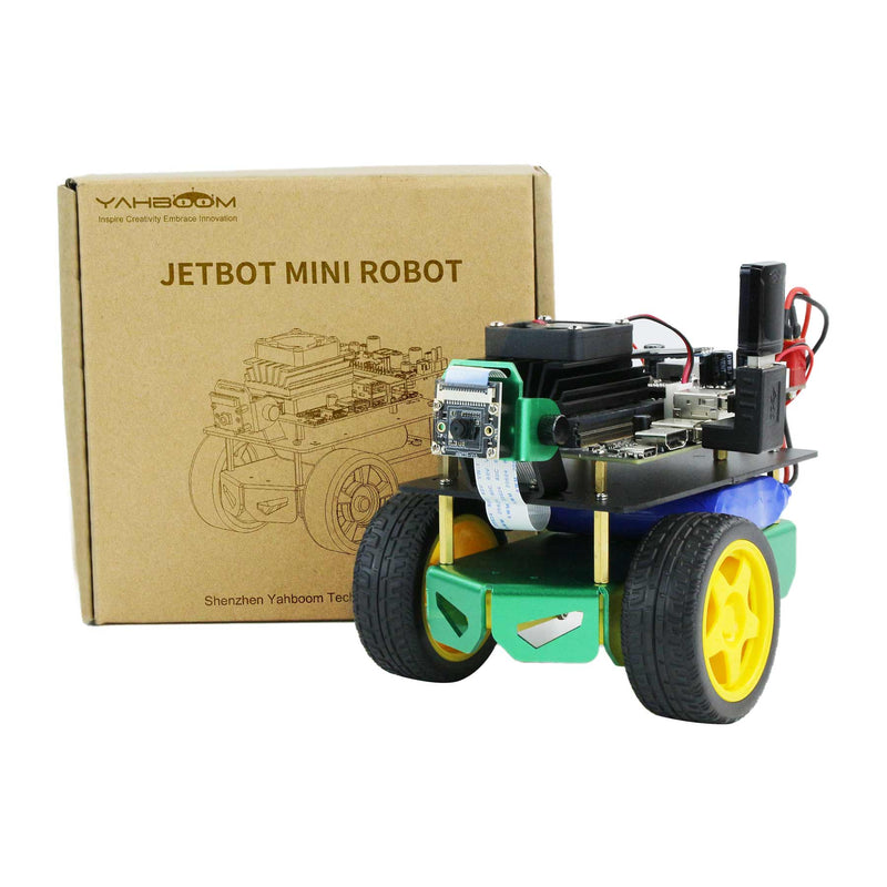 Jetbot Mini AI Vision Robot Car ROS Starter Kit w/ Jetson Nano 4GB/2GB Board