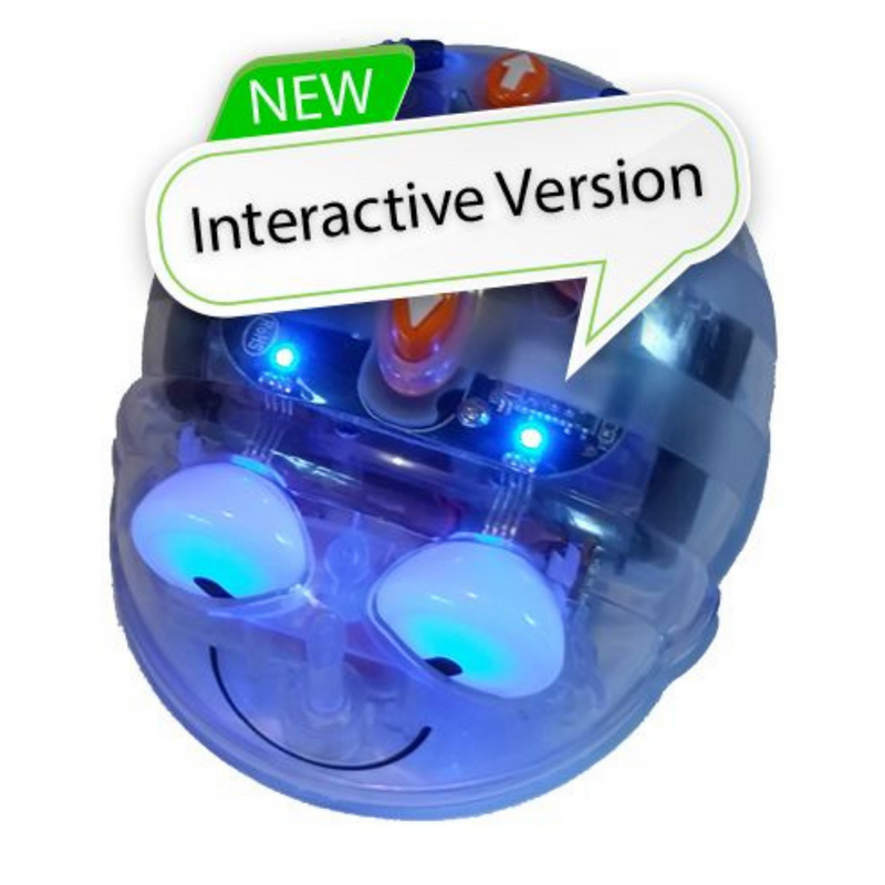 Blue Bot Programmable Floor Robot w/ Bluetooth Coding Robot Toy for STEM Learning &amp; Education