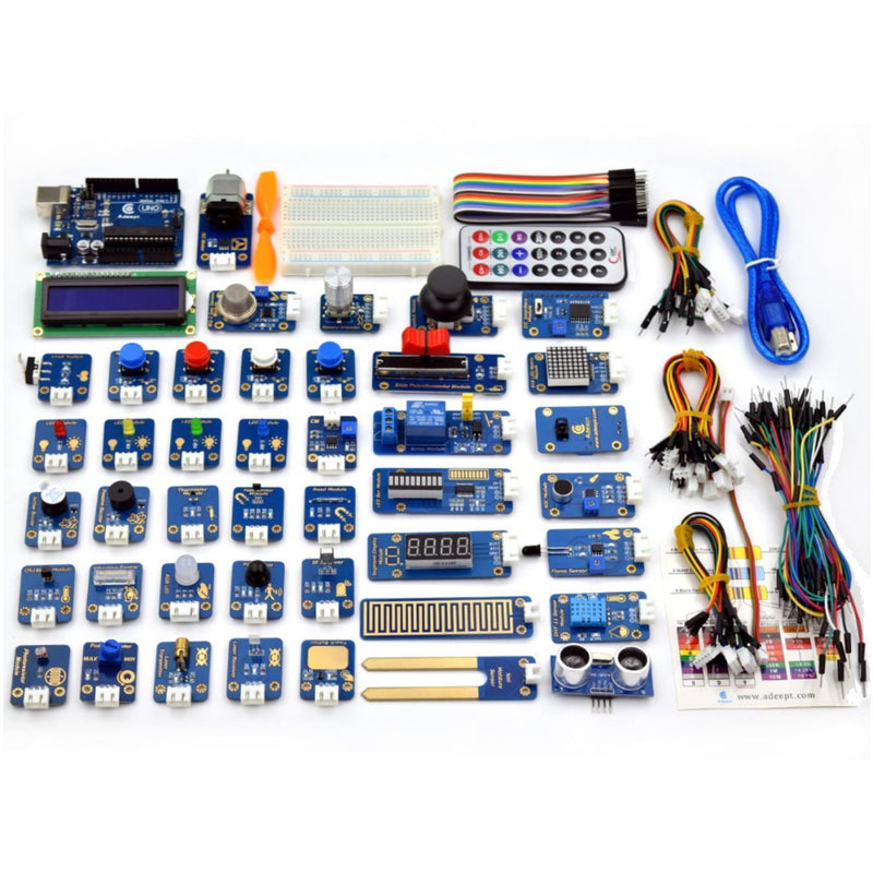 Adeept 42 Modules Ultimate Sensor Kit with Uno R3