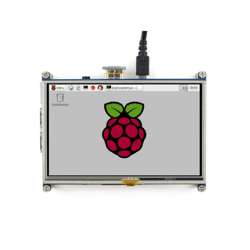 5" Resistive Touch Screen LCD for Raspberry Pi