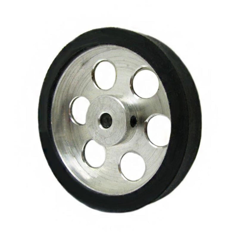 50mm Aluminium Wheel - 4mm Bore