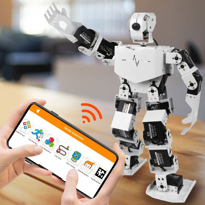 Hiwonder Tonypi AI Intelligent Vision Humanoid Robot Powered by Raspberry Pi 4B 4GB (Advanced Kit)