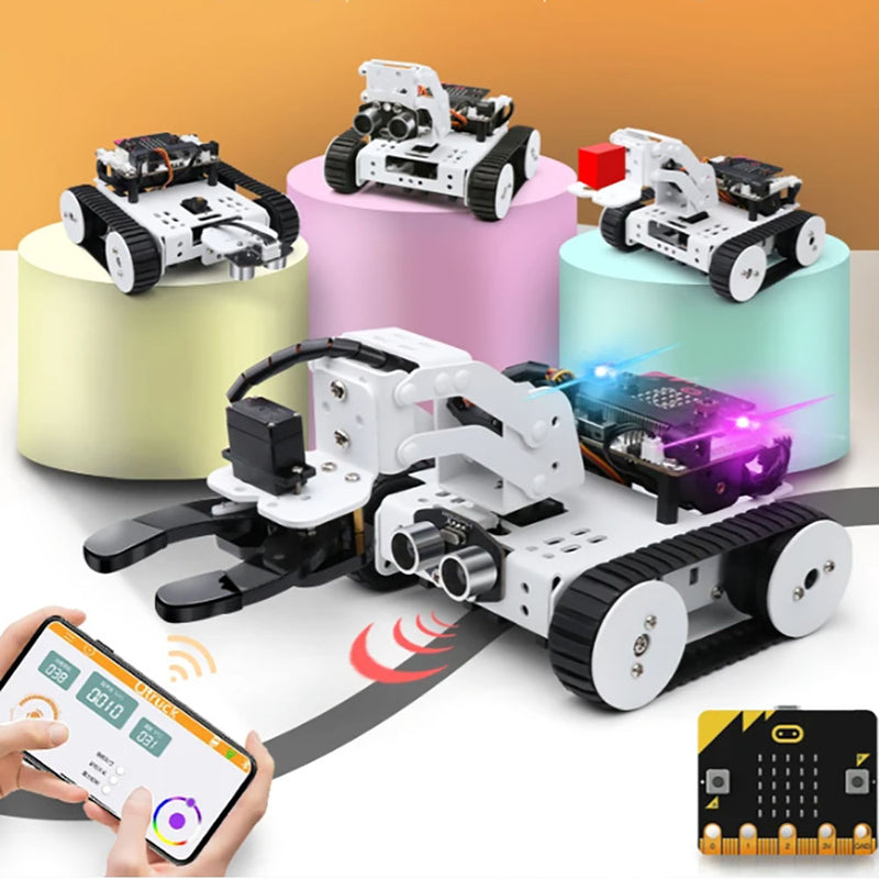 Hiwonder Qtruck Programmable Educational Robot Series w/ Various Forms (No Micro:bit incl)