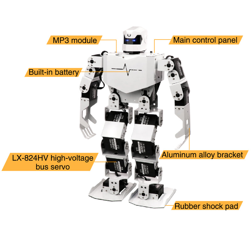 Hiwonder H5S Intelligent Humanoid Robot: Dance &amp; Sing