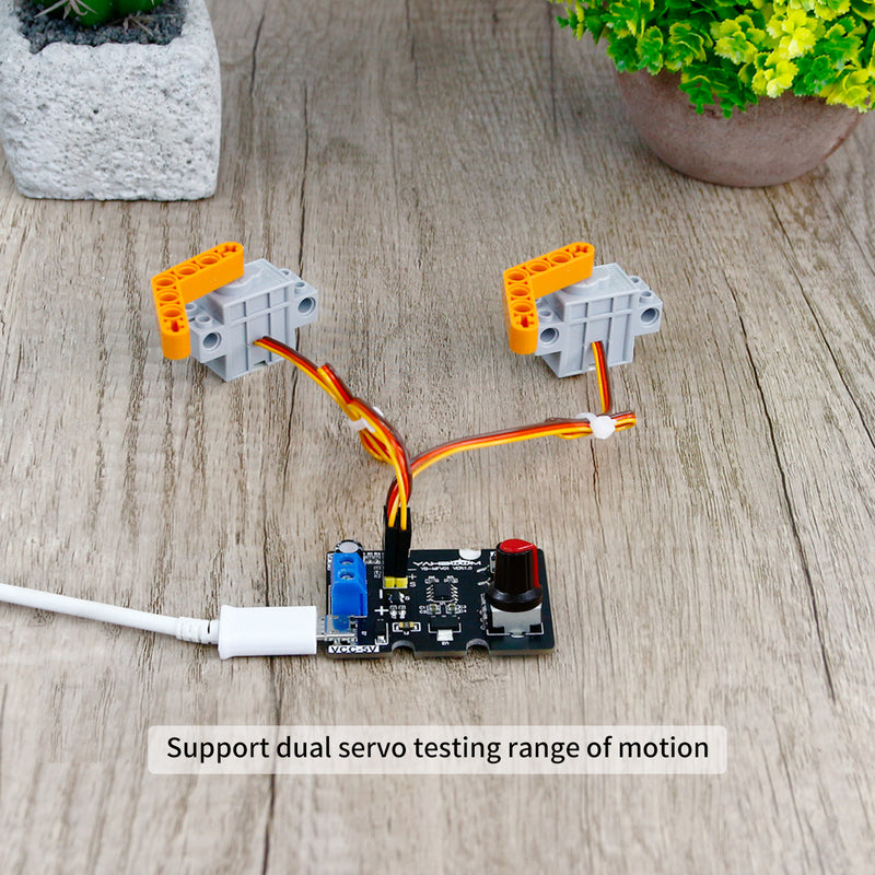 Yahboom Single Channel Dual PWM Servo Control Debugging Board for DIY Smart Robotics