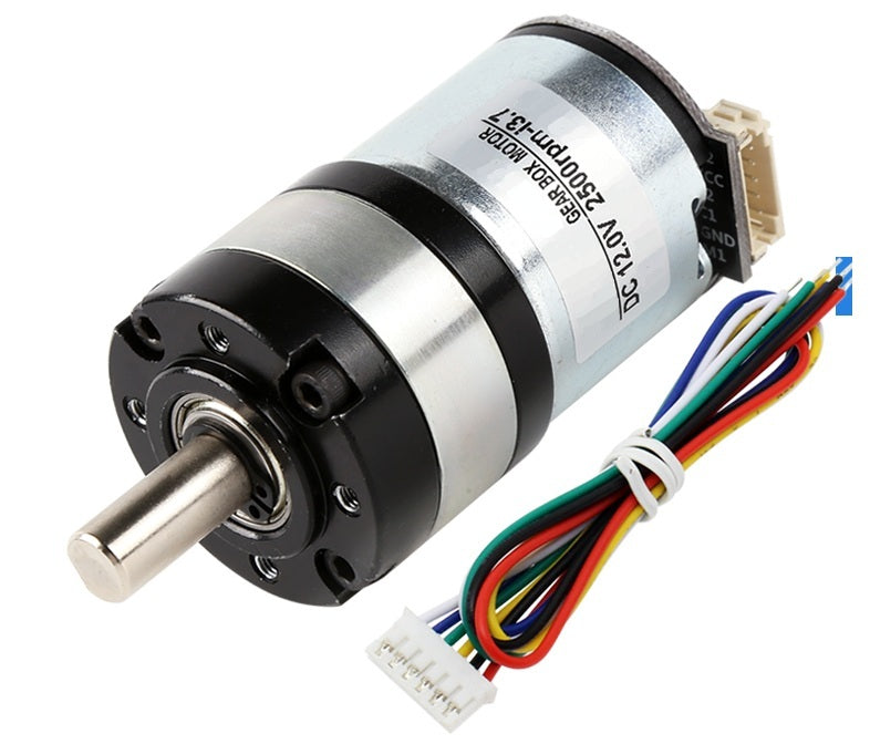DC Planetary Geared Motor w/ Encoder Diameter 36mm  - 12V 35RPM