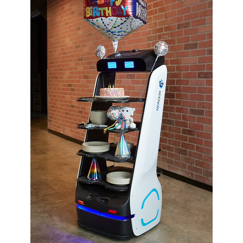 KEENON T5 Indoor Restaurant Food Delivery Robot Waiter