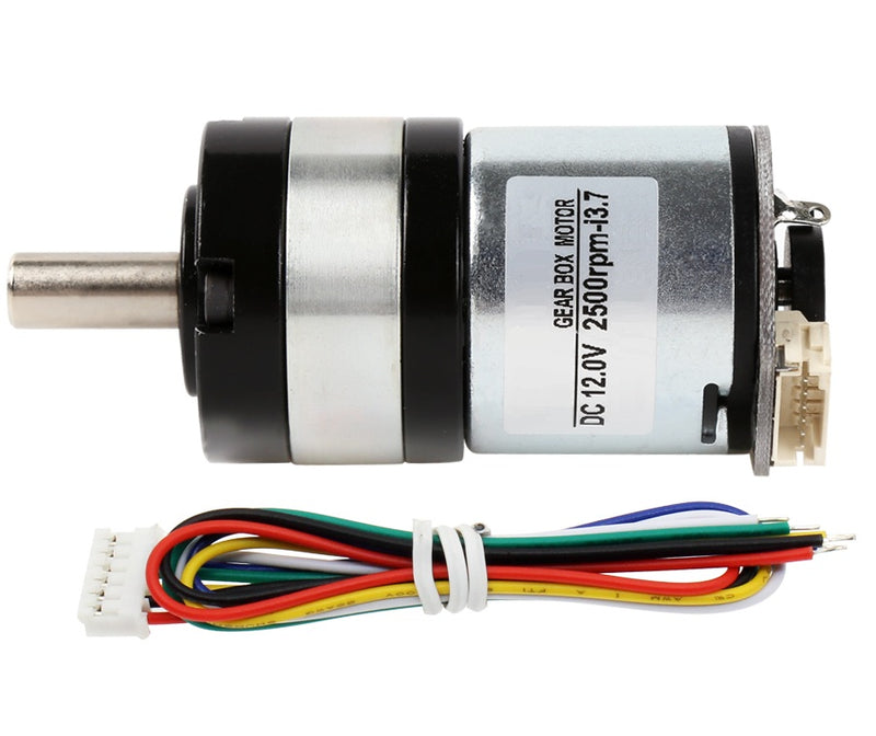 DC Planetary Geared Motor w/ Encoder Diameter 36mm  - 6V 47RPM