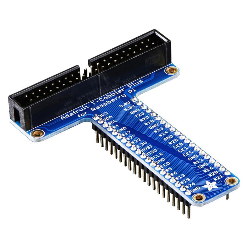 Assembled Pi T-Cobbler Plus - GPIO Breakout - for Raspberry Pi A+/B+/Pi 2/Pi 3
