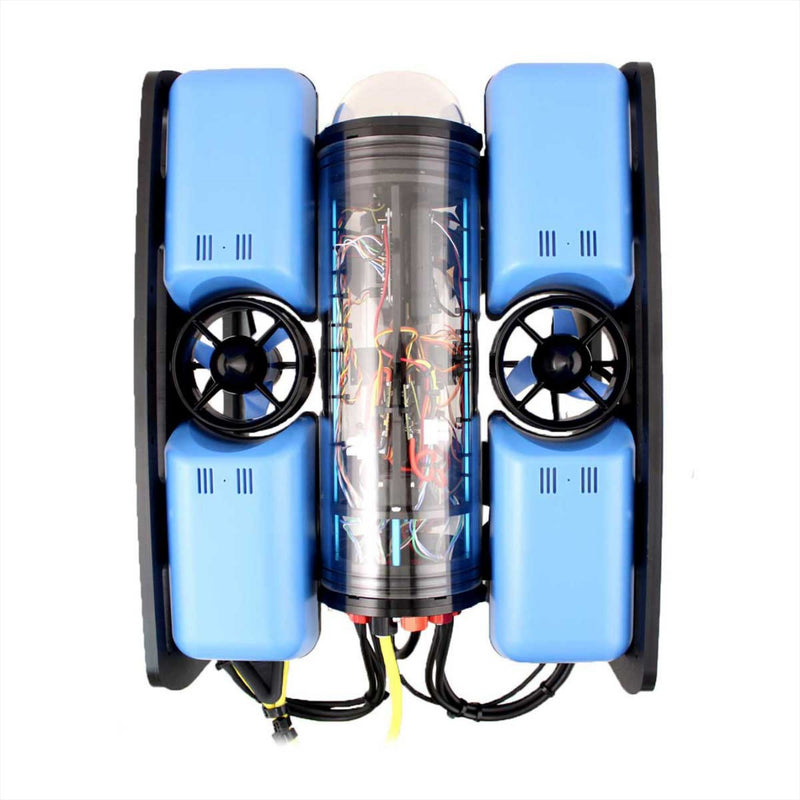 BlueROV2 Advanced Remote Operated Underwater Vehicule Kit w/100m Tether & 2 Lights