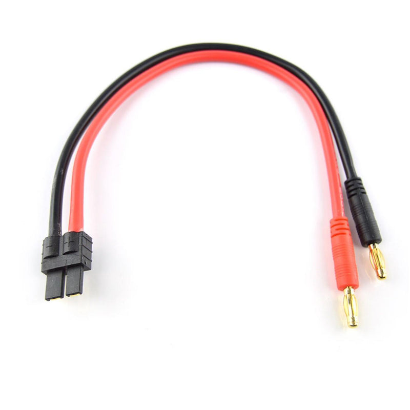 Charge Lead Banana Plugs to Traxxas Male Connector (250mm)