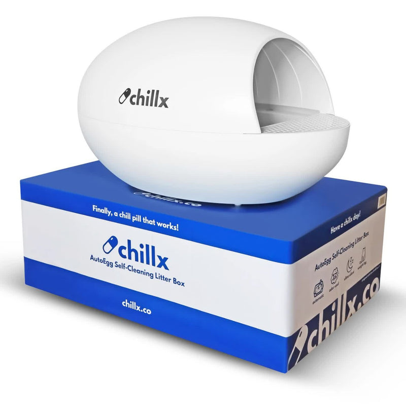 ChillX AutoEgg Self-Cleaning Litter Box