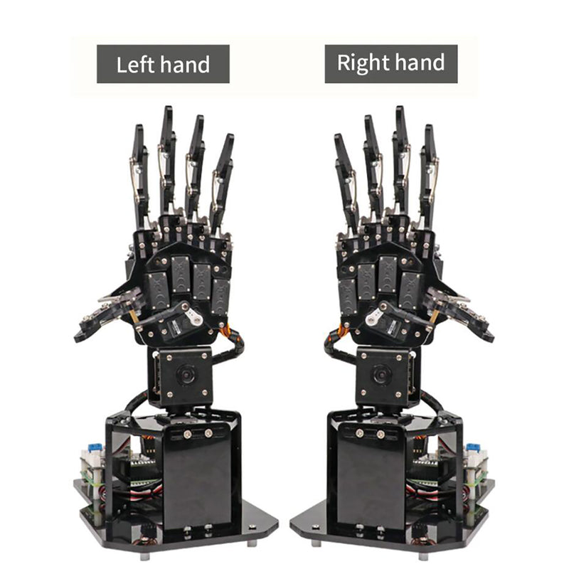 Hiwonder uHandPi Raspberry Pi Robotic Hand AI Vision Python Programming-Left Hand