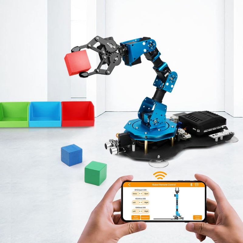 Hiwonder xArm2.0 New Intelligent Robotic Arm Support Scratch &amp; Python Programmable Robotic Kit
